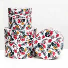 Набор круглых коробок 3 в 1