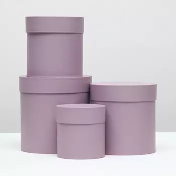 Набор круглых коробок 4 в 1
