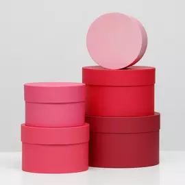 Набор круглых коробок 5 в 1