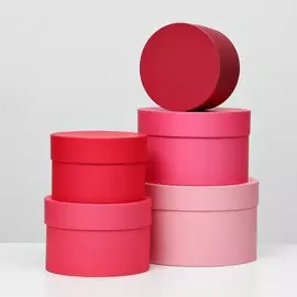 Набор круглых коробок 5 в 1