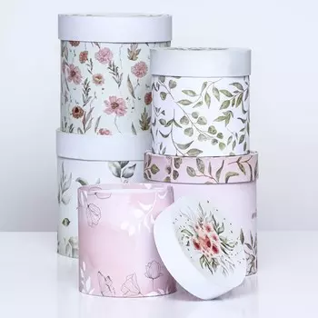 Набор круглых коробок 5 в 1