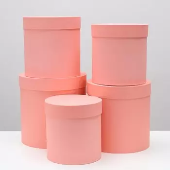 Набор круглых коробок 5 в 1