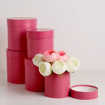 Набор круглых коробок 5в1