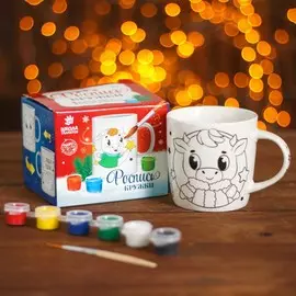Набор кружка под раскраску