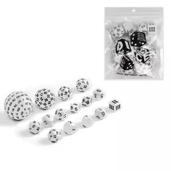 Набор кубиков для d&d (dungeons and dragons, днд)