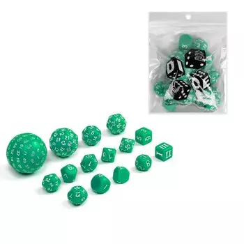 Набор кубиков для d&d (dungeons and dragons, днд)