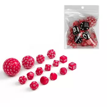 Набор кубиков для d&d (dungeons and dragons, днд)