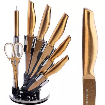 Набор кухонных ножей на