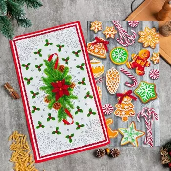 Набор кухонных полотенец