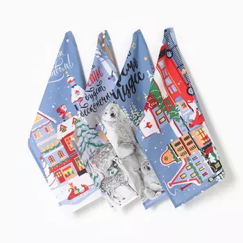 Набор кухонных полотенец