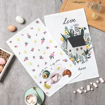 Набор полотенец кухонных