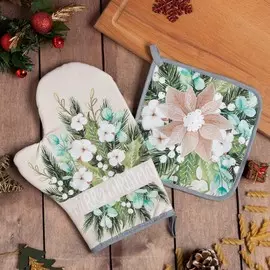 Набор кухонный варежка прихватка