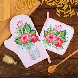 Набор кухонный варежка прихватка