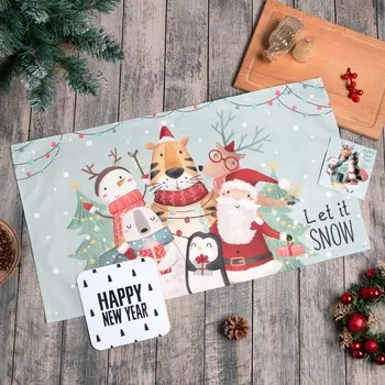 Набор кухонный подставка полотенце