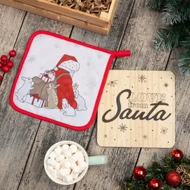 Набор кухонный подставка прихватка