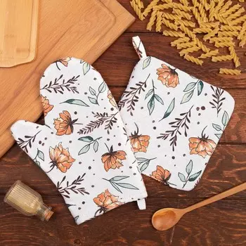 Набор кухонный варежка прихватка