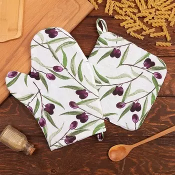 Набор кухонный варежка прихватка