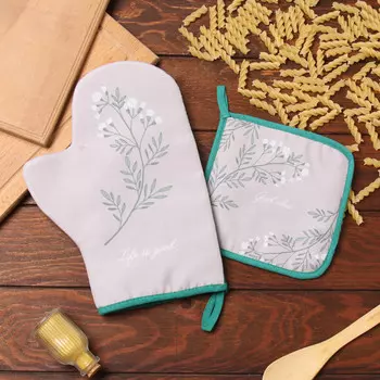 Набор кухонный варежка прихватка