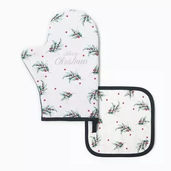 Набор кухонный варежка прихватка