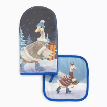 Набор кухонный варежка прихватка