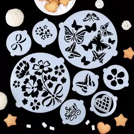 Набор кондитерских трафаретов для украшения выпечки