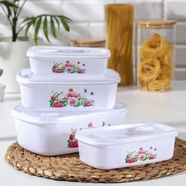 Контейнеры для еды с клапаном доляна