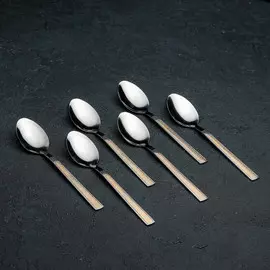 Ложки чайные из нержавеющей стали доляна