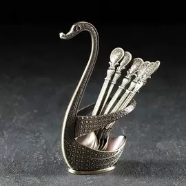 Набор ложек на подставке magistro