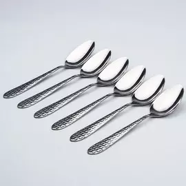 Набор столовых ложек из нержавеющей стали доляна