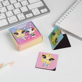 Набор магнитных закладок 10 шт в коробке