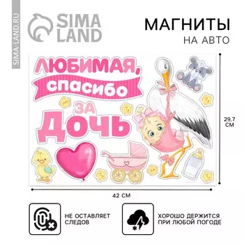 Набор магнитов на авто