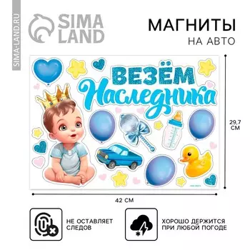 Набор магнитов на авто