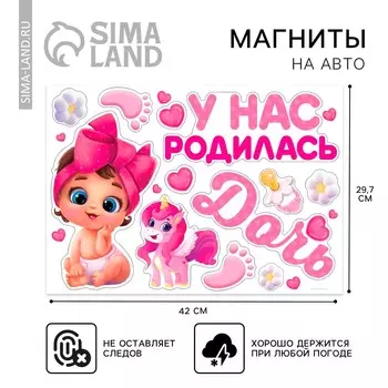 Набор магнитов на авто