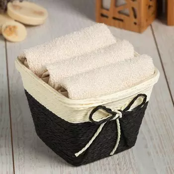 Набор махровых декоративных салфеток