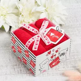 Набор махровых полотенец