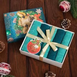 Набор махровых полотенец