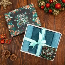 Набор махровых полотенец