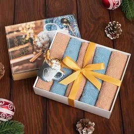 Набор махровых полотенец