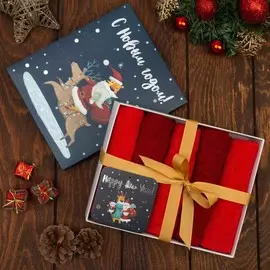 Набор махровых полотенец