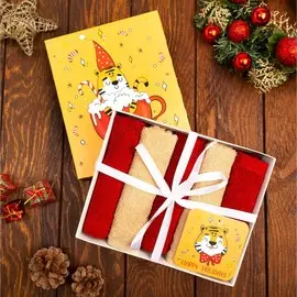 Набор махровых полотенец