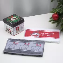 Набор махровых полотенец