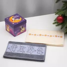 Набор махровых полотенец