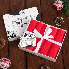 Набор махровых полотенец