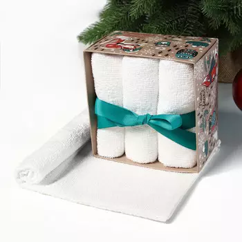 Набор махровых полотенец