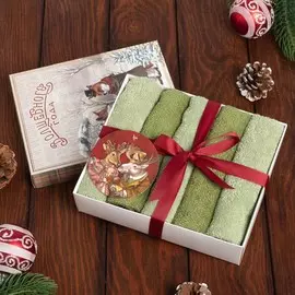 Набор махровых полотенец