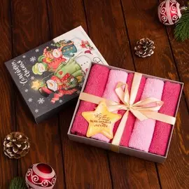 Набор махровых полотенец