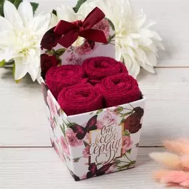 Набор махровых салфеток