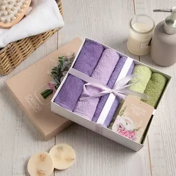 Набор махровых салфеток