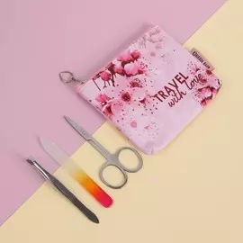 Набор маникюрно-косметический в косметичке