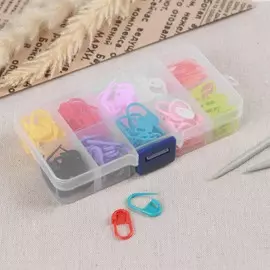 Набор маркеров для петель, 2 см, 120 шт., в контейнере, 12.76.52.1 см, разноцветный